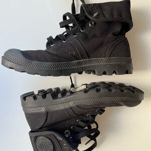 Palladium black boots